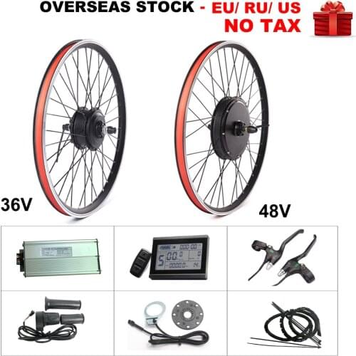 MXUS XF07 XF08 XF15F XF15R Hub Motor Wheel Drive Electric Bike Kit for Disc V brake ebike conversion Kit 250/350/500/1000/1500W