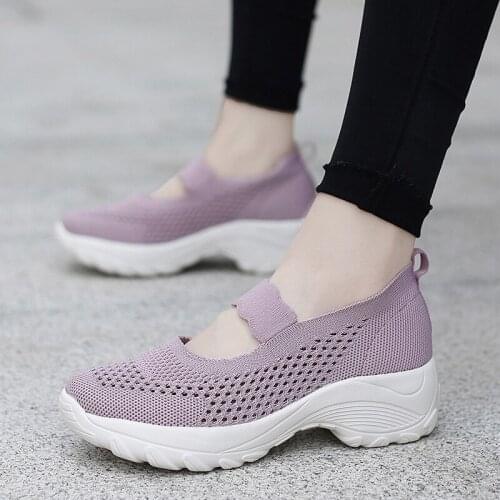 Fashion Women Shoes Sneakers Mesh Light Women Casual Shoes Breathble Women Vulcanized Shoes Casual Sneaker Outdoor Walking Shoes