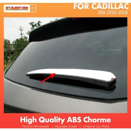 ABS Chrome Rear Window Rain Wiper Blade Cover For Cadillac SRX 2010-2018 Auto Accessory Rear Windshield Window Rain Wiper Cover