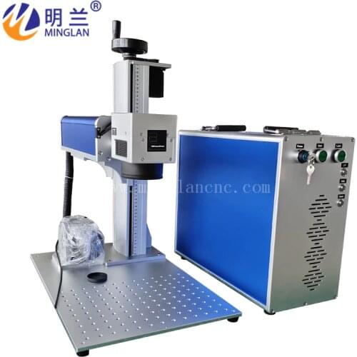 30w Mopa fiber laser marking machine for Stainless steel