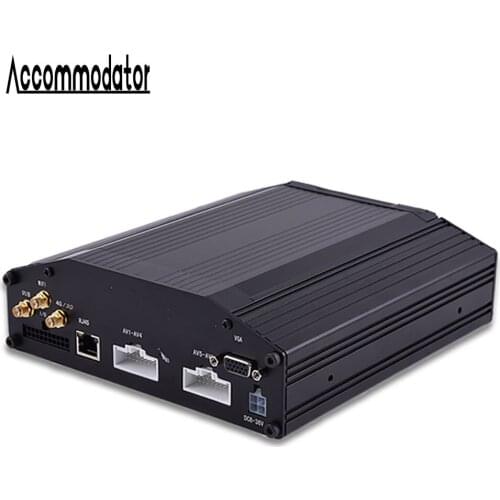 MDVR HDD SD Card 8 Channels AHD 720P Vehicle Car Trailer Truck Taxi School Bus Mobile DVR with GPS WiFi 3G 4G