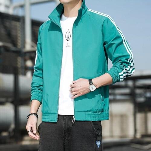 Mens Jacket Casual Coat Autumn Korean Fashion Jackets for Men Korean Style Fashion Jacket Men Windbreaker Baseball Harajuku