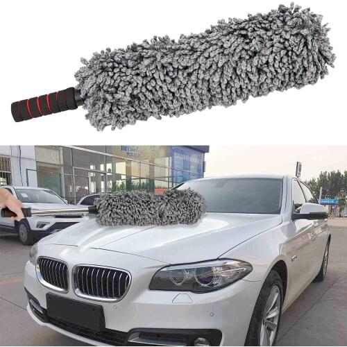 Auto Wash Soft Microfiber Cleaner Vehicle Dust Clean Universal Auto Dirt Polishing Washing Tool Care Car Duster Brush