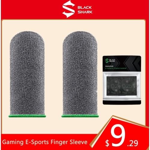 Original Black Shark PUBG Finger Sleeve Sweatproof Touch Screen Thumb Gloves Professional E-Sports Accessories Game Controller