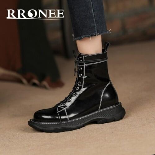 Женские ботильоны на танкетке RRONEE China At AliExpress