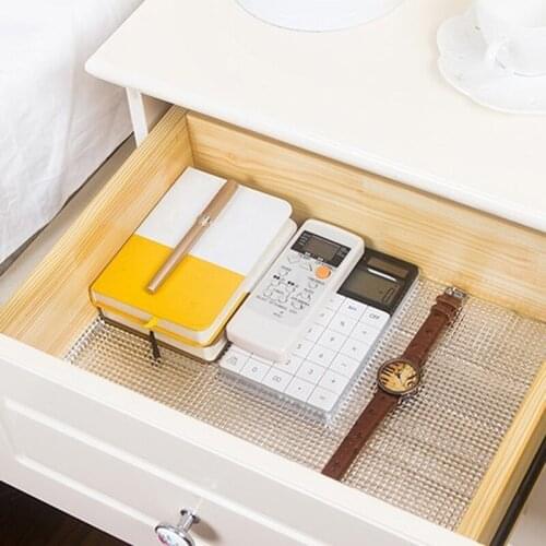 Waterproof Oilproof Shelf Cover Mat Drawer Liner Cabinet Non Slip Table Adhesive For Kitchen Cupboard Refrigerator