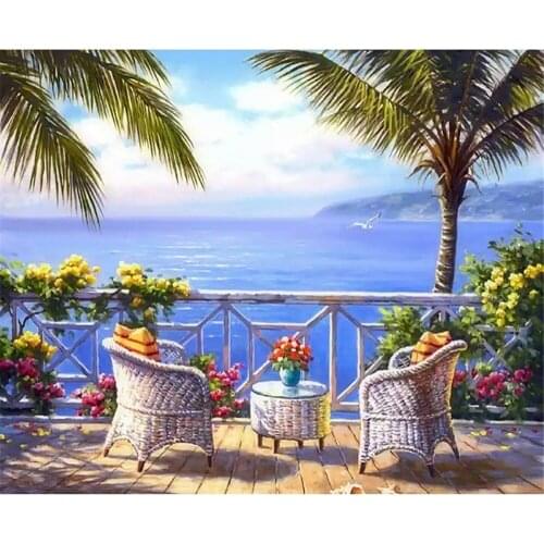 Landscape Scenery Diy Embroidery Cross Stitch 11ct Wholesale DIY 11CT Cross Stitch Embroidery Wholesale