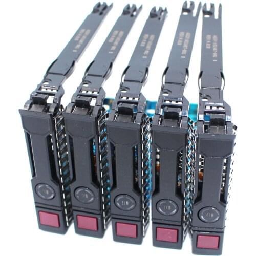 5-PCS 651687-001 2.5" SFF SAS SATA HDD Tray Caddy for G8 Gen8 G9 DL380p 651699 DL360p 651699-001 ML350e ML310