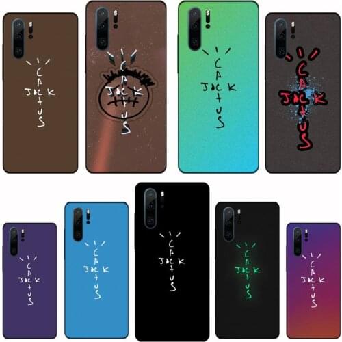 Cactus jack letter words Phone Case For Huawei P20 P30 P40 lite Pro P Smart 2019