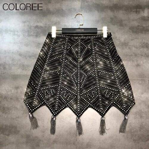 COLOREE Asymmetrical Skirts