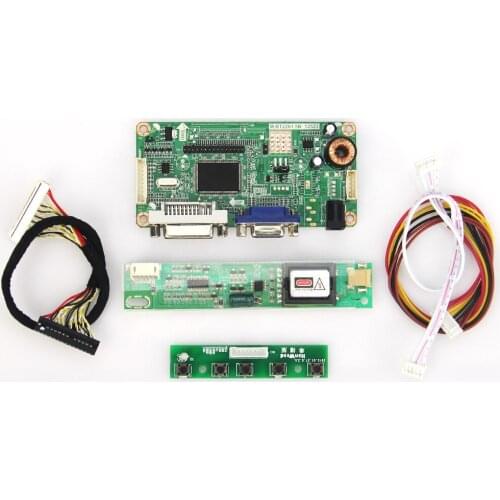 For LTN154U2-L06 LQ154M1LW02 VGA+DVI M.RT2261 LCD/LED Controller Driver Board LVDS Monitor Reuse Laptop 1920x1200