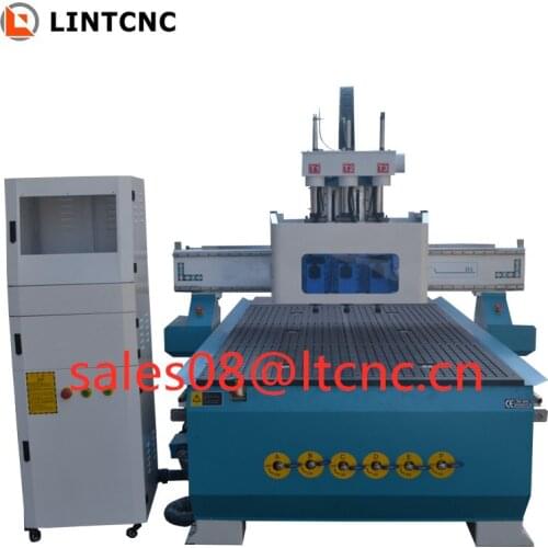 Economical atc woodworking cnc router 1325/2030 pneumatic wood machine