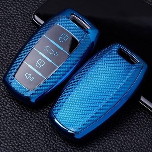 CArbon style TPU full protect Key Shell Cover Key Case For Great Wall Haval H6 H7 H4 H9 F5 F7 H2S