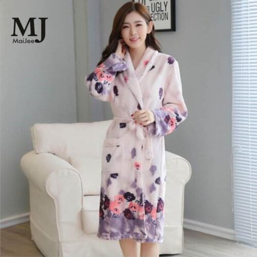 MaiJee Women's Winter Bathrobes