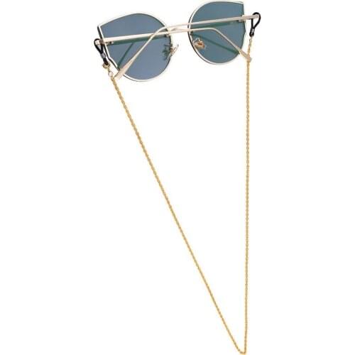 Fashion Chic Womens Gold Silver Eyeglass Chains Sunglasses Reading Beaded Glasses Chain Eyewears Cord Holder neck strap Rope