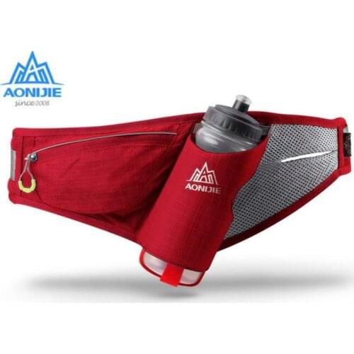 AONIJIE Sport Bag Marathon Running Free Running Accessories Water Belt Fanny Pack Men Women Waist Packs Running Accessories