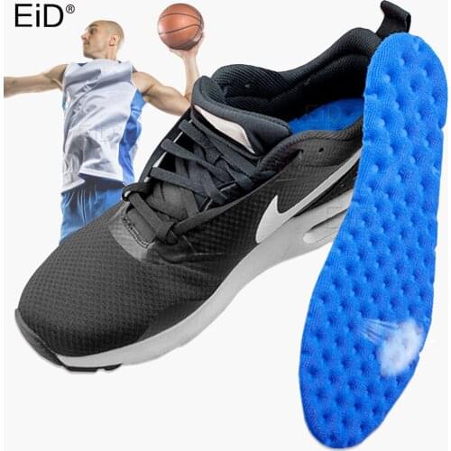 EiD Sport Insoles Air Cushion for Shoes Shock Absorption Damping Running Basketball Football Plantar Fasciitis Shoe Pad Unisex