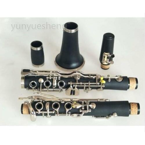 HIGH-GRADE clarinet Bb ebonite 19 KEYS good sound