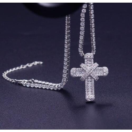 WOYUJIAN Silver Chains