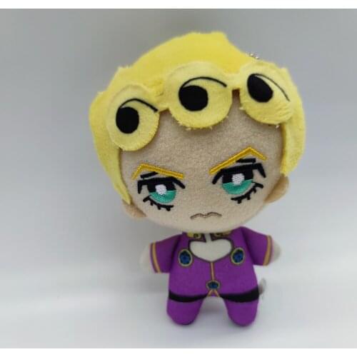 JAPAN Anime JoJos Bizarre Adventure Plush Doll Giorno Giovanna Stuffed Plush Toy Doll Christmas Gift Anime Plushie