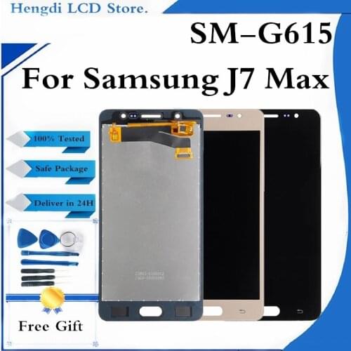 LCD For Samsung Galaxy J7 MAX LCD G615F Display Touch Screen Digitizer For Samsung G615 LCD Replacement Parts