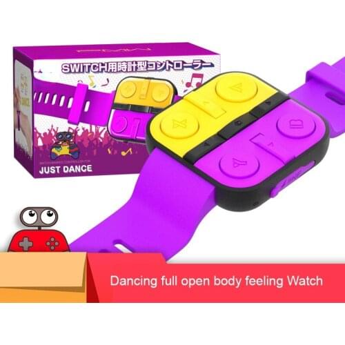1pc For Nintendo Switch/Switch Lite Just Dance Somatosensory Watch Wireless Bluetooth Handle Built-in High-sensitivity Sensor