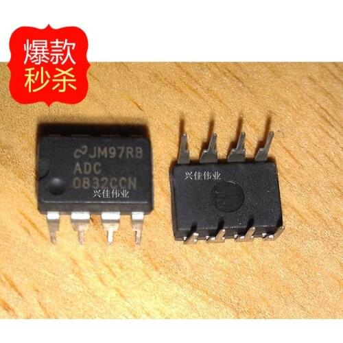 10PCS ADC0832 ADC0832CCN DIP8 new original authentic ADC