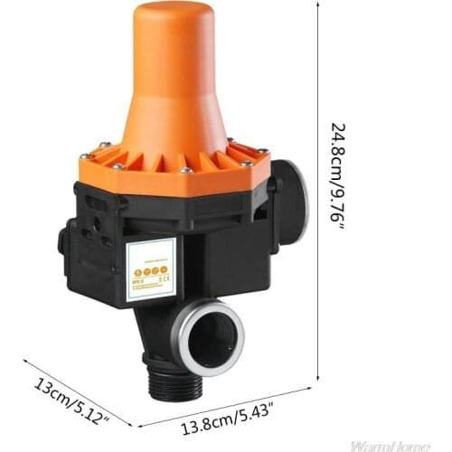 10A 220V-240VAC IP65 Waterproof Automatic Electronic Pressure Switch Adjustable Water Pump Pressure Controller M25 21