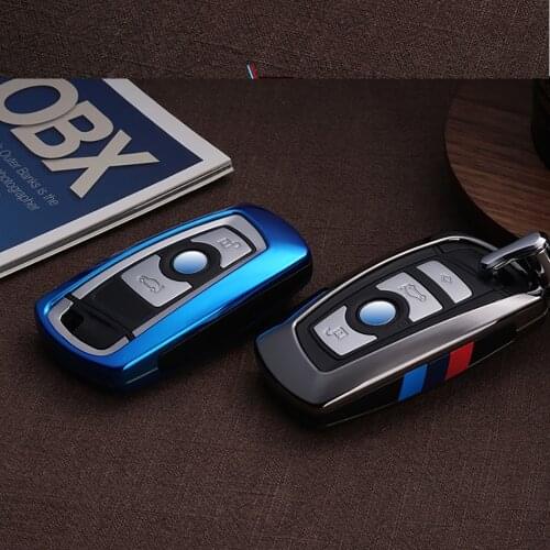 Fashion ABS Carbon fiber Car Remote Key Case Cover For BMW 1 2 3 4 5 6 7 Series X1 X3 X4 X5 X6 F30 F34 F10 F07 F20 G30 F15 F16