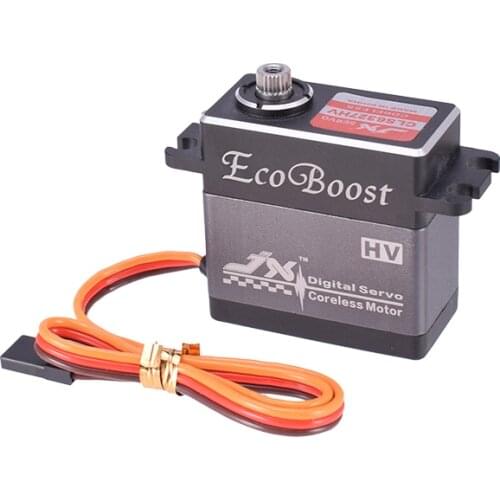 JX Servo CLS6327HV 27KG Large Torque High Voltage CNC Aluminium Shell Metal Gear Coreless Digital Servo For RC Helicopter