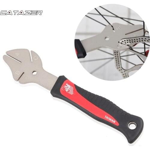 MTB Bike Disc Rotor Flattening Tool Disc Brake Bicycle Brake Disc Adjuster Bike Disk Tray Correction Tool CycleBike Repair Tools