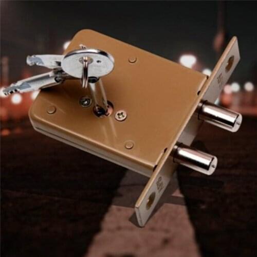 Door Lock Strong Deadbolt Home Security Universal Exterior Anti Theft Accessory Stainless Steel Multiple Insurance Smooth