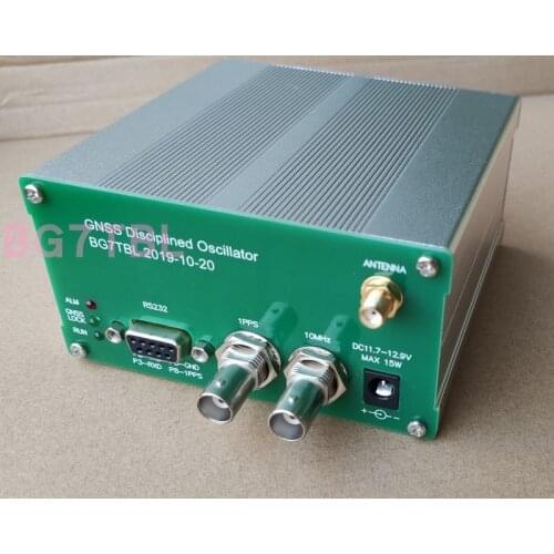 By BG7TBL GPSDO GNSSDO GNSS Disciplined Oscillator Disciplined Clock with 10MHz Output Support For GPS+GALILEO