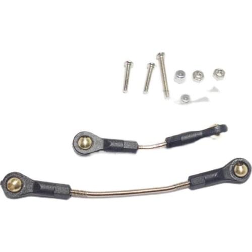 Jimny Suzuki 1/16 RC car spare parts Upgrade Modified steering pull rod ball head connecting rod op part