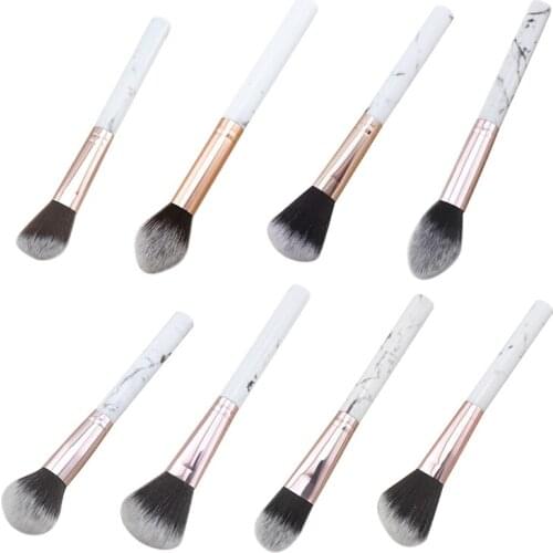 Single Marble Makeup Brush Trimming Brush Blush Brush Foundation Brush Blush Brush Powder Brush Skin-friendly Beauty Makeup Tool