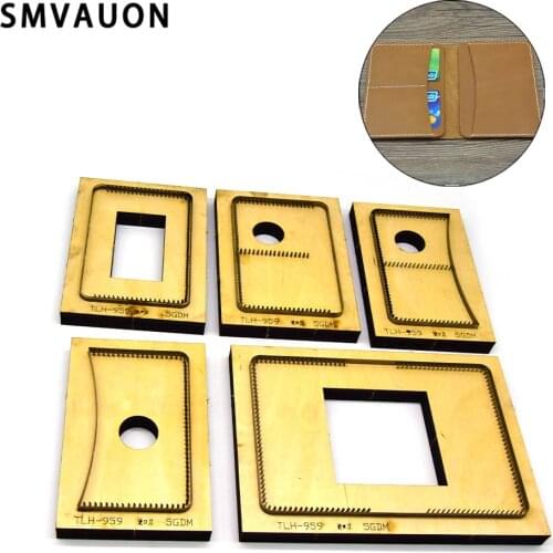 SMVAUON Passport leather cover 2020 DIY new jewelry wood mold cutting fashion leather steel mold suitable for die cutting