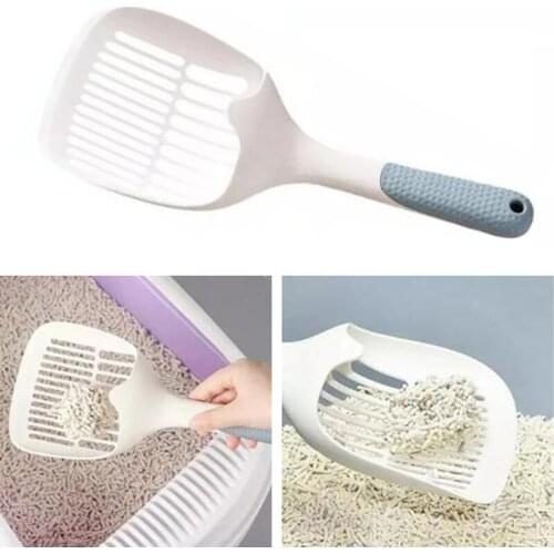Cat Litter Shovel Plastic Scoop Pet Cleaning Tool New Cat Housebreaking Cleaning Toilet For Cat Litter Filter Cat Supplies New
