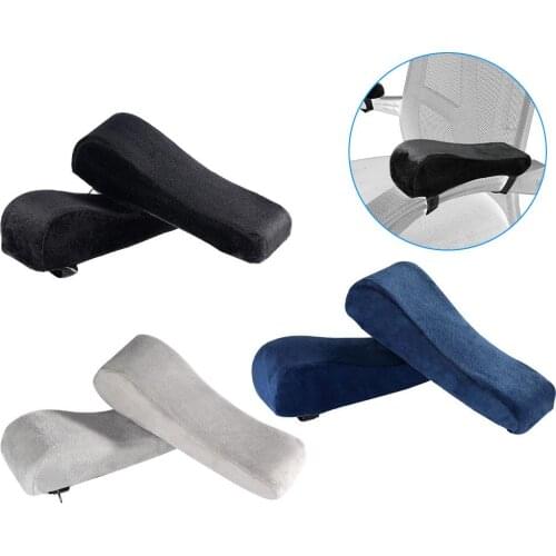 Chair Armrest Pads for Office Chair Soft Elbow Pillows Pad Protector Arm Pad Memory Foam Elbow Brace Patches Rest Cushion