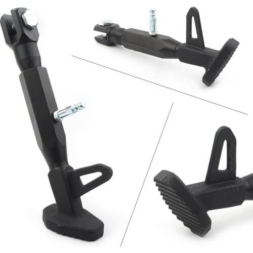 New Metal Adjustable Kickstand Foot Side Stand Universal For Motorcycle