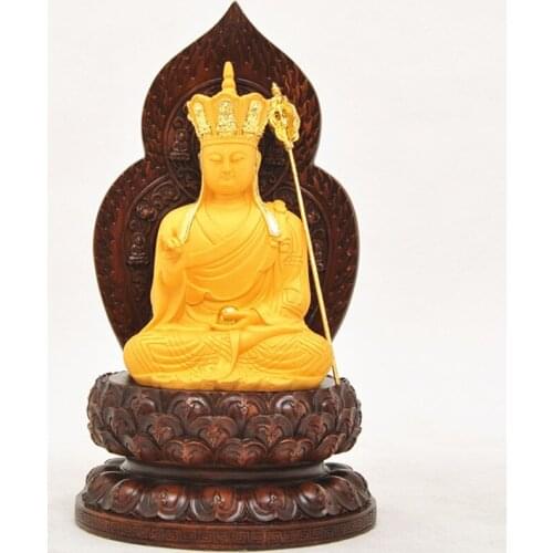 The new resin Buddha handicraft earth treasure bodhisattva One of the four big Buddha sitting room buddhist temple offerings