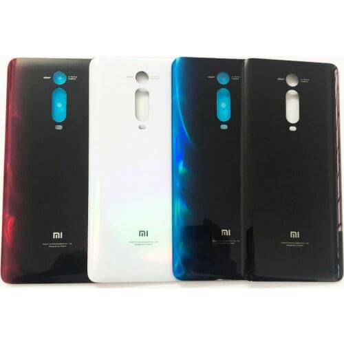 Original Battery Cover Back Glass Panel Rear Door Case For xiaomi Mi 9T Pro Battery Cover Back Cover with Lens Black Blue