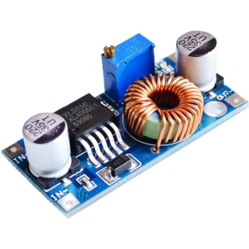 Manufacturer XL4005 DSN5000 Beyond LM2596 DC-DC Adjustable Step-Down Power 5A Supply Module For Mobile Power Diy Robot Kit Toy