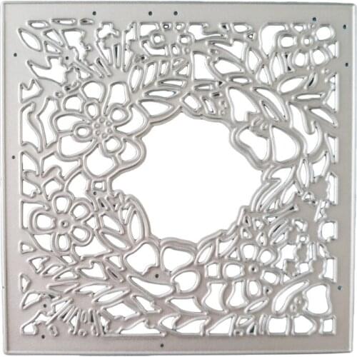 68UC Hollow Flower Metal Cutting Dies Stencil Scrapbooking DIY Album Stamp Paper Card Embossing Decoration Craft