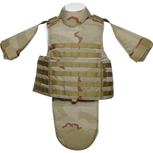 Concealable Tactical Full Body Armor Bullet proof and Stab proof Vest