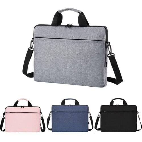 Laptop Bag 13.3 14 15.6 Inch Waterproof Notebook Case Sleeve For Macbook Air Pro 13 15 Computer Shoulder Handbag Briefcase Bags