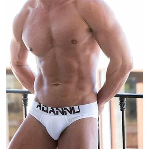 Sexy Underwear Cotton Mens Briefs Slip Cuecas Tanga Male Panties Comfortable Underpants Homme Briefs Breathable 6 Colors