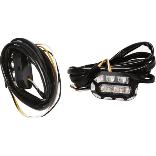 Motorcycle Handlebar Turn Signal Lamp Blinker Daytime Running Driving Lights for 883