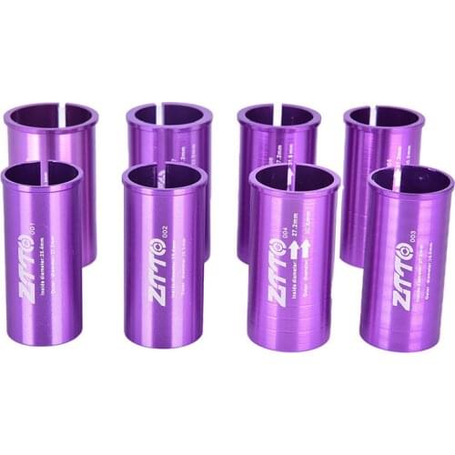 Bicycle Seatpost Adapter Alloy Sleeve Convert Seat Post Tube Conversion Adapter 25.4 27.2 28.6 30.4 30.8 31.6 33.9 34.9