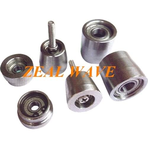 Inkjet Machine Guide Wheel Centering Machine Stainless Steel Guide Wheel 3PCS