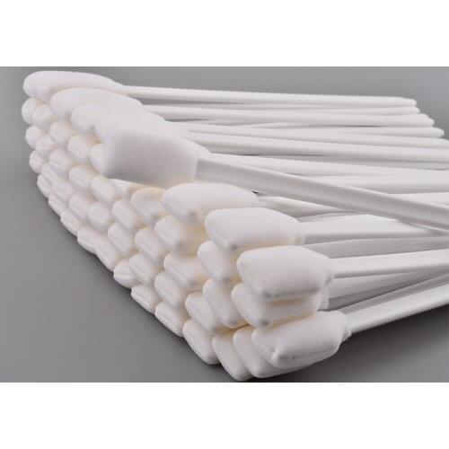 200PCS Dust free Inkjet Print head Cleaning Stick Roland Mimaki Mutoh cleaning swabs Foam tip Format Printhead Cleaning Tool